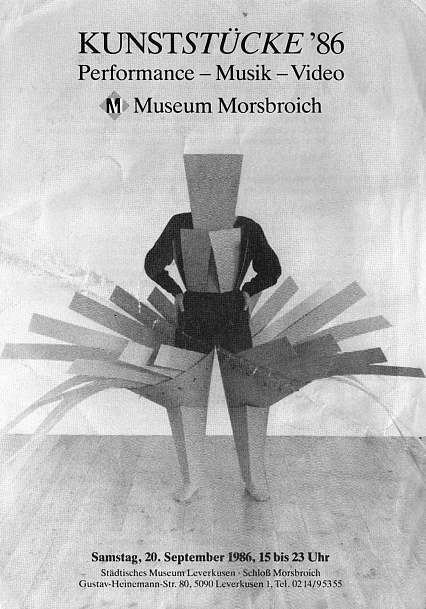 Plakat KunstStücke 86